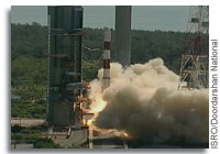 Indian Rocket Successfully Launches 20 Satellites