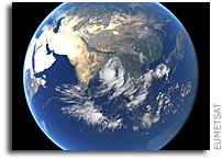 Orbital View Of Tropical Cyclone Mora