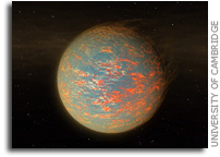 Map of Rocky Exoplanet Reveals a Lava World