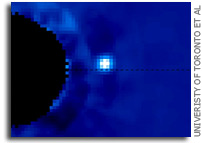 Video: Exoplanet β Pic b orbiting β Pictoris